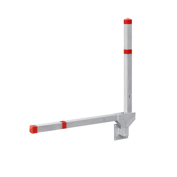 Stone HGS slagboom -Acero dubbele arm- 70x70 mm van aluminium, voor wandmontage, 32904