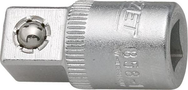 Hazet vergroter, vierkant hol 6,3 mm (1/4 inch), vierkant massief 10 mm (3/8 inch), 858-1