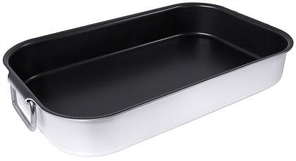Contacto Koekenpan, rechthoekig 50 cm in aluminium met anti-aanbaklaag, 6947/500