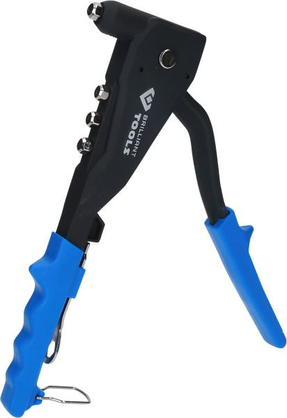 Brilliant Tools handklinknageltang voor klinknagels Ø 2,4-3,2-4,0-4,8 mm, BT066901
