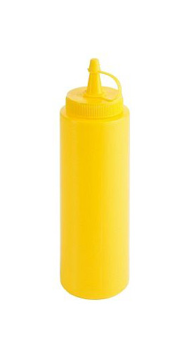 Contacto knijpfles 0,25 l, geel, 1460/253