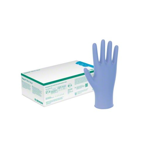 B. Braun Vasco nitril wegwerphandschoenen "XL", wit, niet steriel, poeder- en latexvrij, VE: 100 stuks, 107000140