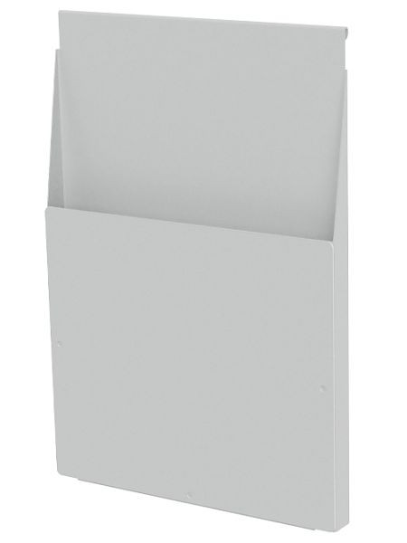 Bedrunka+Hirth documenthouder voor de rail tussen de steunkolommen, afmetingen in mm (BxDxH): 216 x 21 x 312, 03.900.38