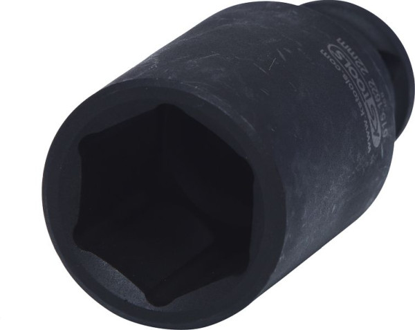 KS Tools 3/8" slagdop, zeskant, lang, 22 mm, 515.1622