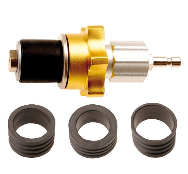 SW-Stahl radiateurdrukadapter, universeel, 4-delig, 21053L
