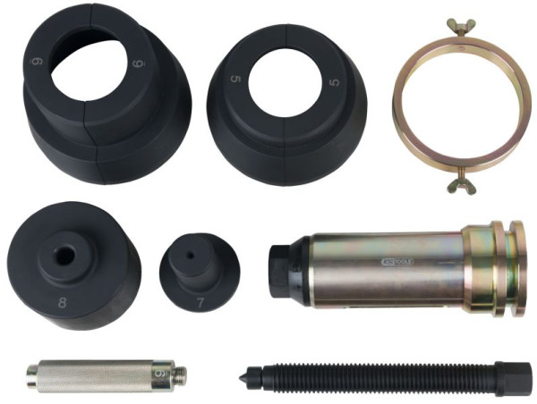 KS Tools Differentieel hoofdaslagertrekkerset voor DAF, 8-delig, 460.4155