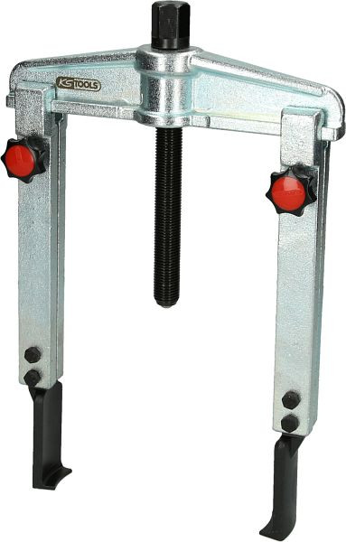 KS Tools universele sneltrekker 2-armig met extreem slanke en verlengde haken, 25-130mm, 200mm, 620.0038