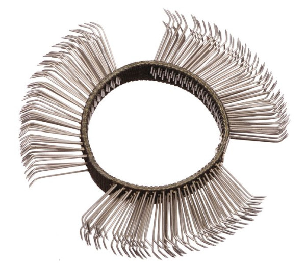 ELMAG draadborstelband grof, haaks, 23 mm voor EPS 460, 44818