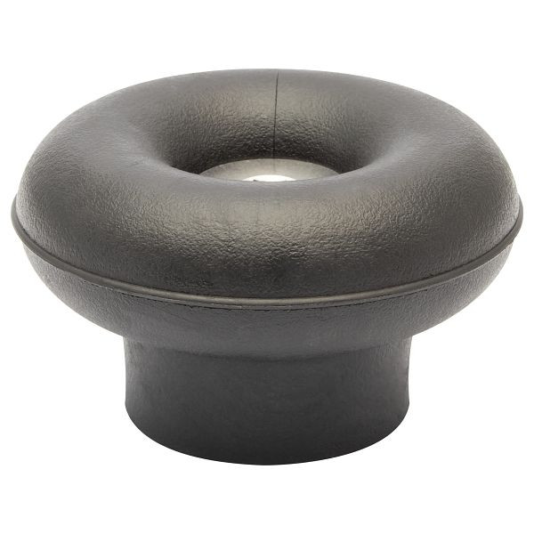 WAGNER Bodentürstopper EH5201 Durchmesser 50mm, Höhe 30mm, schwarz, SB, VE: 4 Stück, 15520111