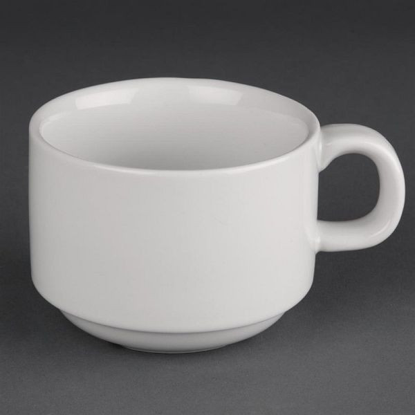 Athena Hotelware stapelbare koffiekopjes 20cl, pak van 24, CC200