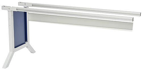 Bedrunka + Hirth Workline montageframe, met kleminrichting, 1500 x 750 x 735-1100 mm, 07.15.72