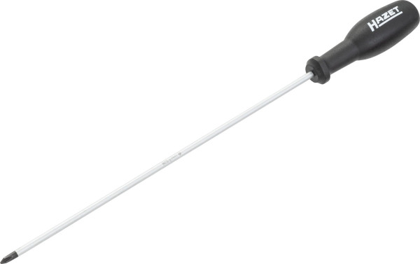Hazet trinamic schroevendraaier, Phillips profiel PH, PH1, extra lange uitvoering, rond blad, sleutelmaat: PH1, 803LG-PH1
