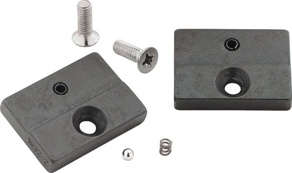 Set reserveonderdelen Hazet: 1 paar persbekken, 30 mm breed, 2 schroeven, 2 spanhulzen, 1932-2/6