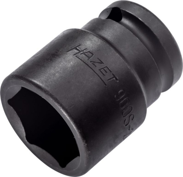 Hazet impact, machine schroevendraaierdop, zeskant, hol vierkant 12,5 mm, buitenzeskant trekprofiel, 24 mm, 900S-24