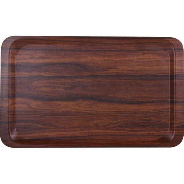 Stalgast Tablett, laminiert, Farbe Mahagoni, 530x370 mm (BxT), BB2515530