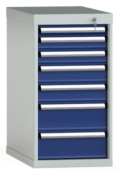 KLW ladekast 800 x 419 x 750 mm H x B x D, inbouwmaten: 700 mm, indeling: 18x36 stuks, SDB0800-07EP-001