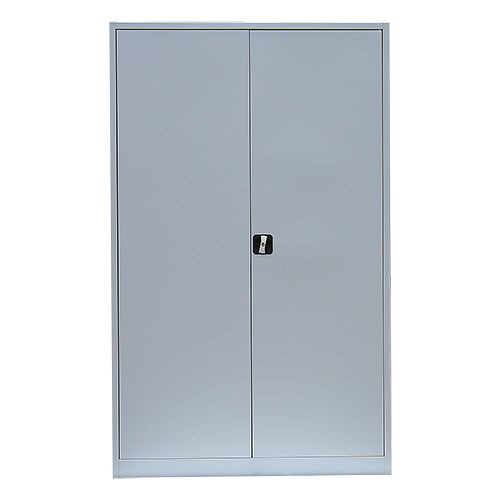 Lüllmann archiefkast/vleugeldeurkast, 1950 x 1200 x 420 mm, lichtgrijs/lichtgrijs, 530370
