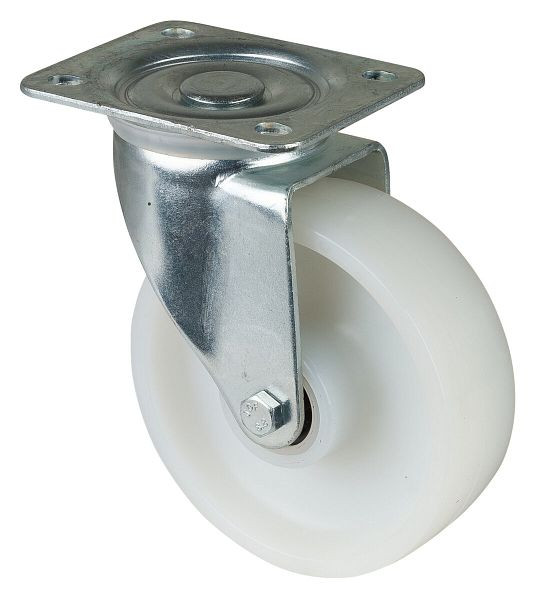 BS-rollen transportrol, wielbreedte 40 mm, wiel-Ø 125 mm, draagvermogen 300 kg, loopvlak/wiellichaam kunststof, rollager, LB500.B10.126