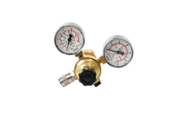 ELMAG drukregelaar 'Argon/Co2/menggas', serie 'MINI+QUICK FIT', 54106