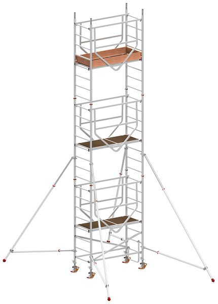 HYMER ADVANCED SAFE-T rolsteiger volgens DIN EN 1004, modules 1 + 2 + 3, framedeelbreedte 0,72 m, platformlengte 1,58 m, reikhoogte 7,25 m, 707007