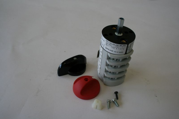 ELMAG 0-7 stappenschakelaar 12 A SCH 5916 meegeleverd, schakelknop voor EUROSTART 500 automatisch, 9505253