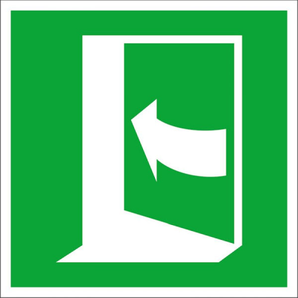 Stein HGS HGS reddingsborddeur opent door aan de linkerkant te drukken, 150 x 150 mm / aluminium, gecoat, 15.a2165