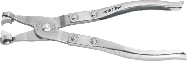 Hazet slangklemtang, oppervlak: vernikkeld, lengte: 206 mm, reserveonderdeel: 798-03/6, 798-3