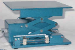 JUCHHEIM Laborhebebühne elektronisch, 200 x 230 mm, pulverbeschichtet, mit verstellbaren Endanschlägen, 02297/EV