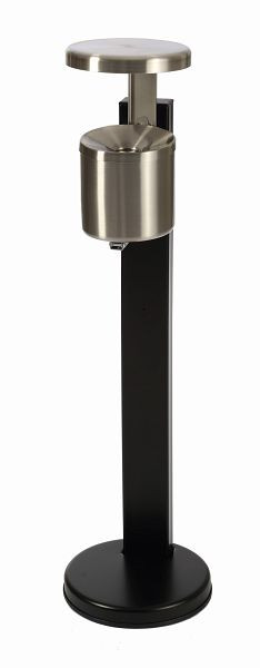 TKG staande asbak RONDO SENIOR met regenwerend dak RVS, 350099
