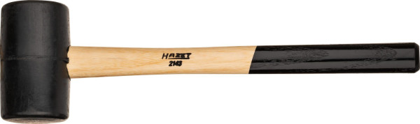 Hazet rubberen hamer, standaard: DIN 5128, lengte: 320 mm, 2143