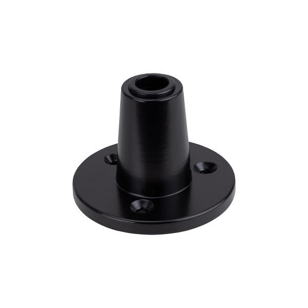 Lumeno 6179T aluminium bureausteun voor loeplampen, zwart, 6179TSW