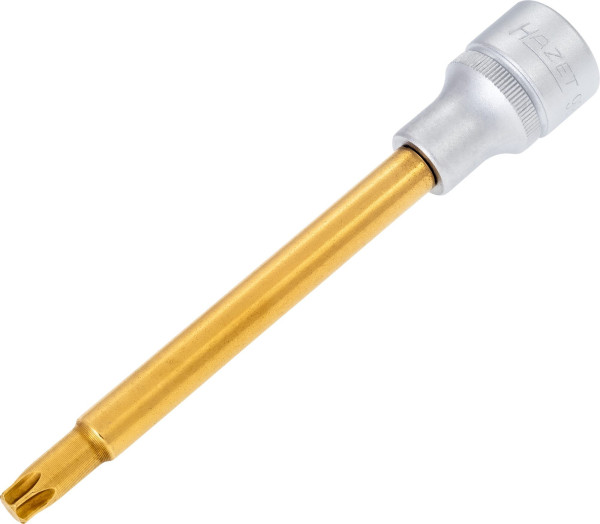 Hazet schroevendraaierdop TORX®, hol vierkant 12,5 mm, binnen TORX® profiel, T45, extra lange versie, 992SLG-T45