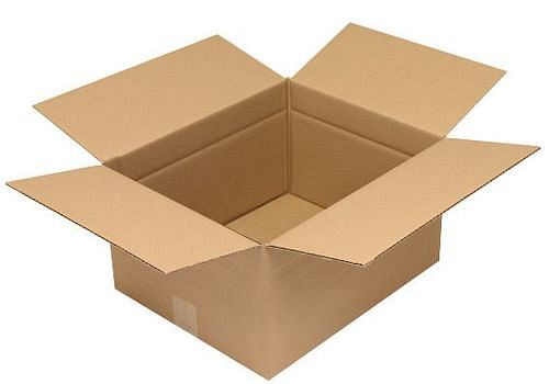 TransPak golfkartonnen vouwdoos 1-wandig, binnenmaat 400 x 330 x 220 mm, kwaliteit 1.30C, VE 25, 299277