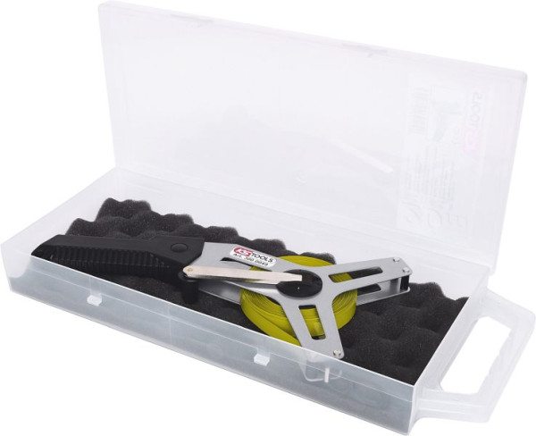 KS Tools framemeetlint met gele stalen band, 20m, 300.0049