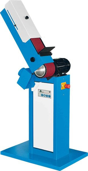 Aceti Bandschleifmaschine, freistehende Maschine, Schleiftisch 120 x 450 mm, Aceti ART. 17