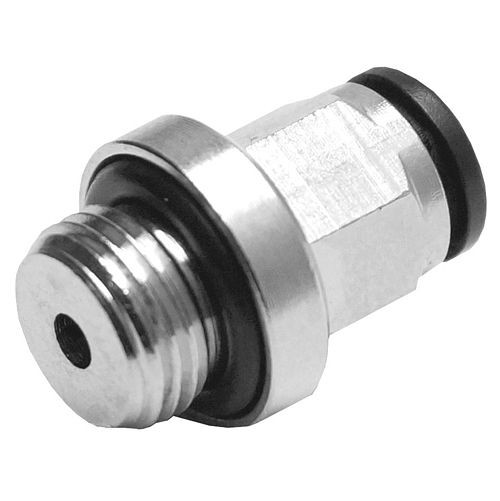 AEROTEC rechte aansluiting met buitendraad 1/8 inch, cilindrisch, met O-ring, 4 mm, 20.2001.02