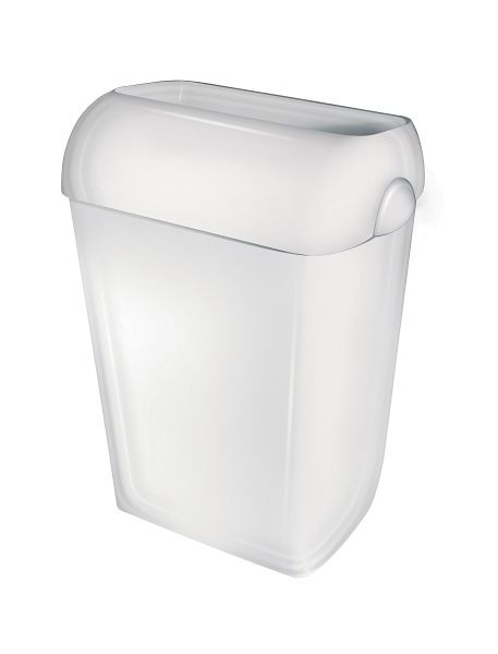 All Care PlastiQline afvalbak 23 liter open kunststof wit, 5651