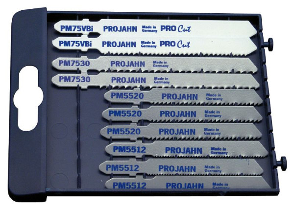 Projahn decoupeerzaagbladen assortiment 10 stuks MetallPRO, 63002