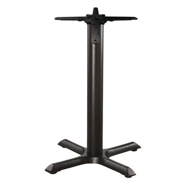 Bolero tafelvoet met stervoet gietijzer 72cm hoog, GD385