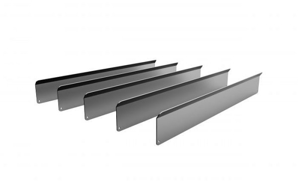 Boxo aluminium ladeverdeler 395x50 mm, VE: 5 stuks, DD009A-16