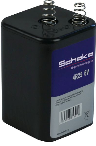 Schakeblokaccu 6V/7AH 4R25, 3B37