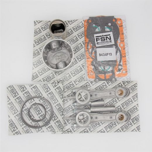 ELMAG zuigerset compleet inclusief drijfstang, lagerschalen, 9101636