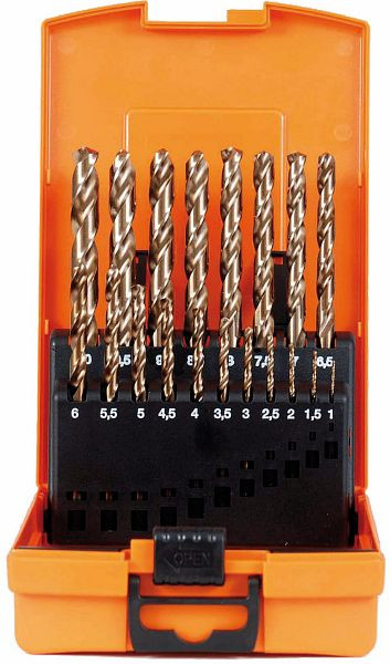 Projahn kunststof cassette HSS-Co 1-10 mm 19 stuks, 67381