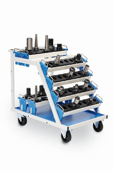 Bedrunka + Hirth CNC-trolley, voor maximaal 8 CNC-dragers, R 24-24, 02.88.00
