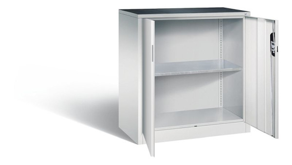 C+P gereedschapskast Acurado, H1000xB930xD500mm, kleur: lichtgrijs, verzonken handgreep, 8821-000 S10200