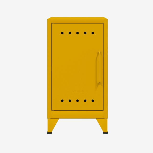 Bisley Fern mini-opbergkast, opening links, met vaste plank, zonnebloem (642), FERMINLH642