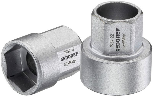GEDORE 13 mm dopsleutelinzet 1/2", 6-kant, kort, 2225875
