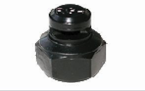 Ebinger-sproeikop voor sproeiwagens, 5 m worp, 8 mm, max. 32 l/min, (zwart), 5.001.015