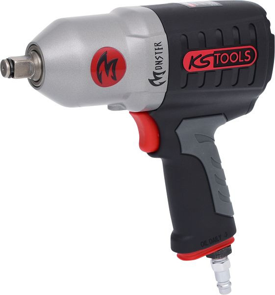 KS Tools 1/2" MONSTER krachtige pneumatische slagmoersleutel, 1690Nm, 515.1210