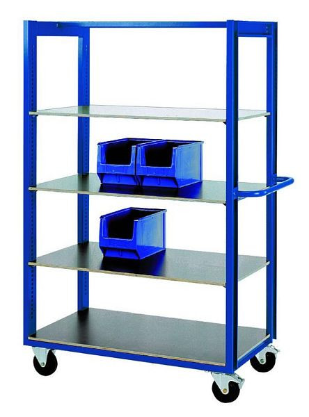 KLW plankenwagen, met 4 verstelbare planken, gemaakt van met fenolhars behandeld multiplex, 8613-6051K-4C12